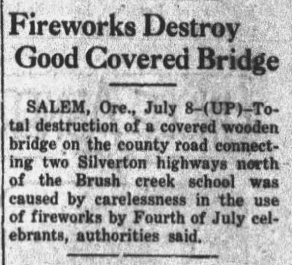 Marion Co. (near Silverton) 7/8/1937